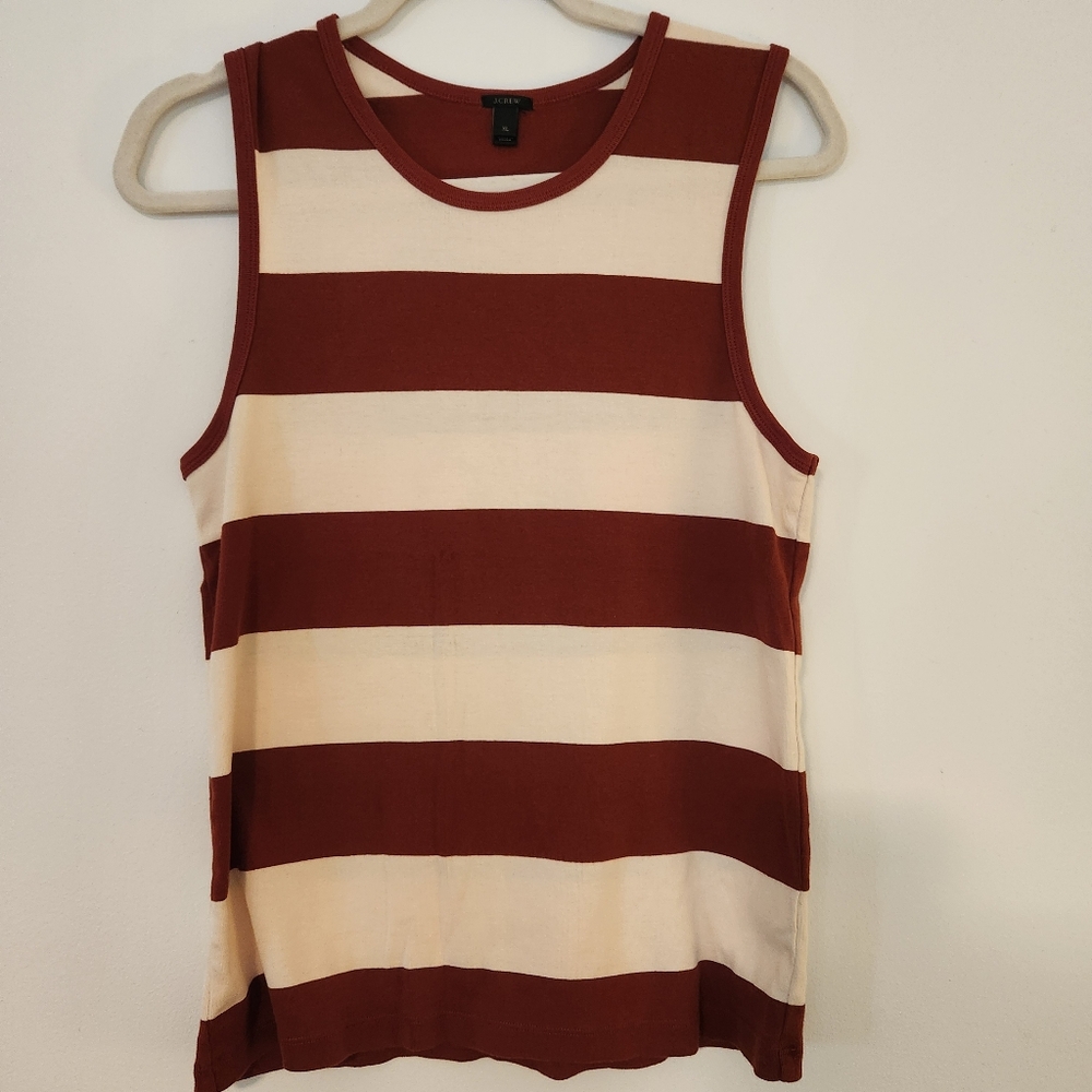 J Crew Rugby Stripe Tank